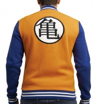 DRAGON BALL Z Premium Jacket Kame Symbol Orange/Blue