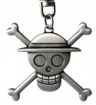 One Piece Ruffy Skull 3D Keychain