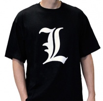 Death Note L Logo Shirt