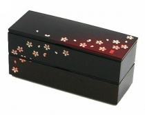 HAKOYA Tatsumiya Bento Box Akane Sakura Red (560ml)