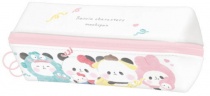 Sanrio Characters Mochipan  Pink Pen Pouch