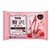 Glico Pocky Zeitaku-Shitate Melty Strawberry