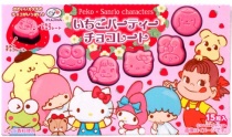 Peco x Sanrio Ichigo Party Characters Chocolate