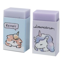 CRUX Kawaii Inuciorn Eraser Set