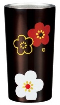 HAKOYA Stainless Premium Thermo Tumbler 450ml Plum Blossom