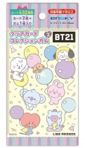 BT21 Line Friends Clear Card Collection Gum Vol.2