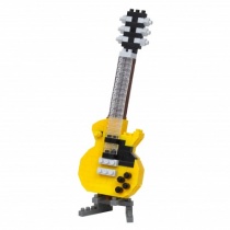 nanoblock Mini Electric Guitar Yellow