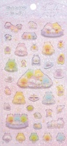 Sumikko Gurashi Wizards and Witches Rame Clear Sticker Sheet