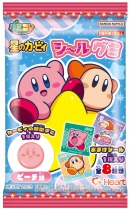 Kirby Sticker Gummy Peach Taste