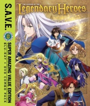 The Legend of the Legendary Heroes Blu-ray/DVD S.A.V.E