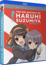 The Melancholy of Haruhi Suzumiya Seasons 1 & 2 Essentials Blu-ray