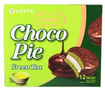 Lotte Choco Pie Green Tea Big Pack