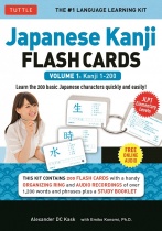 Japanese Kanji Flash Cards Volume 1 Kanji 1-200 (Revised Edition)