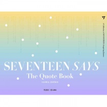 SEVENTEEN - SEVENTEEN SAYS The Quote Book (KR)