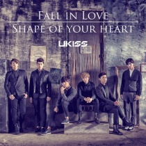 U-KISS - Fall in Love / Shape of your heart Type B LTD