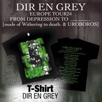 DIR EN GREY EUROPE TOUR24 T-Shirt “DIR EN GREY“