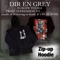 DIR EN GREY EUROPE TOUR24 Zip Hoodie