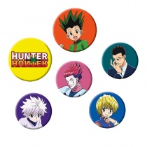Hunter x Hunter Button Badges  Set