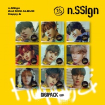 n.SSign - Mini Album Vol.2 - Happy & (Digipack Ver.) (KR)