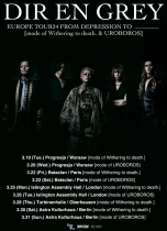 DIR EN GREY TOUR24 FROM DEPRESSION TO ________ [mode of Withering to death. & UROBOROS